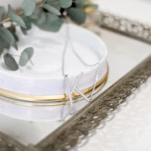 Load image into Gallery viewer, BC-A-Silver-Initial Jewelry with Dollar Sign